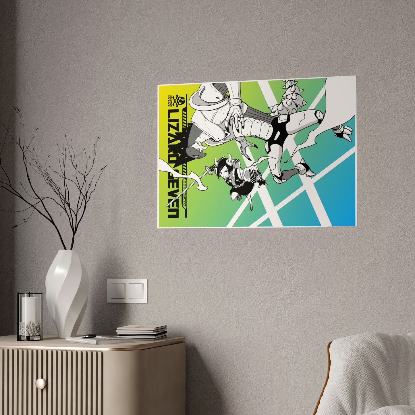 LZD7 Gloss Print #4166