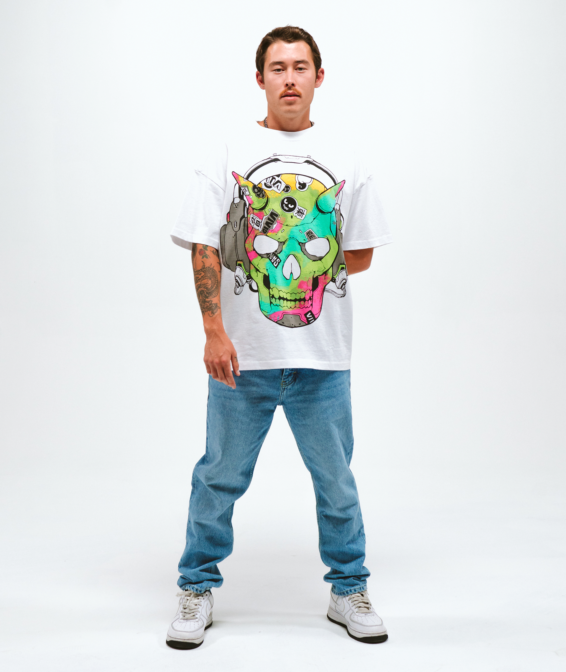 Rainbow Skull T-Shirt