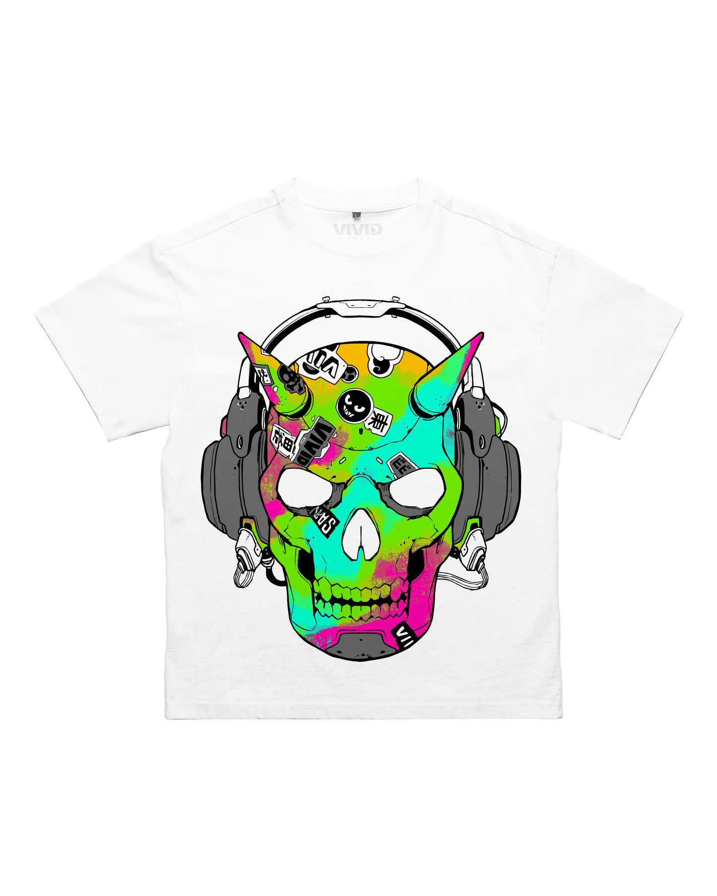 Rainbow Skull T-Shirt