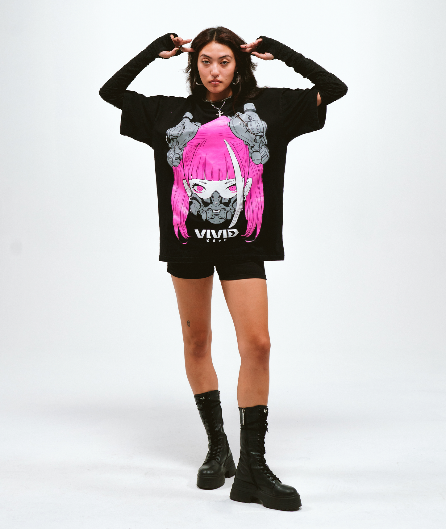 Pink Hair T-Shirt
