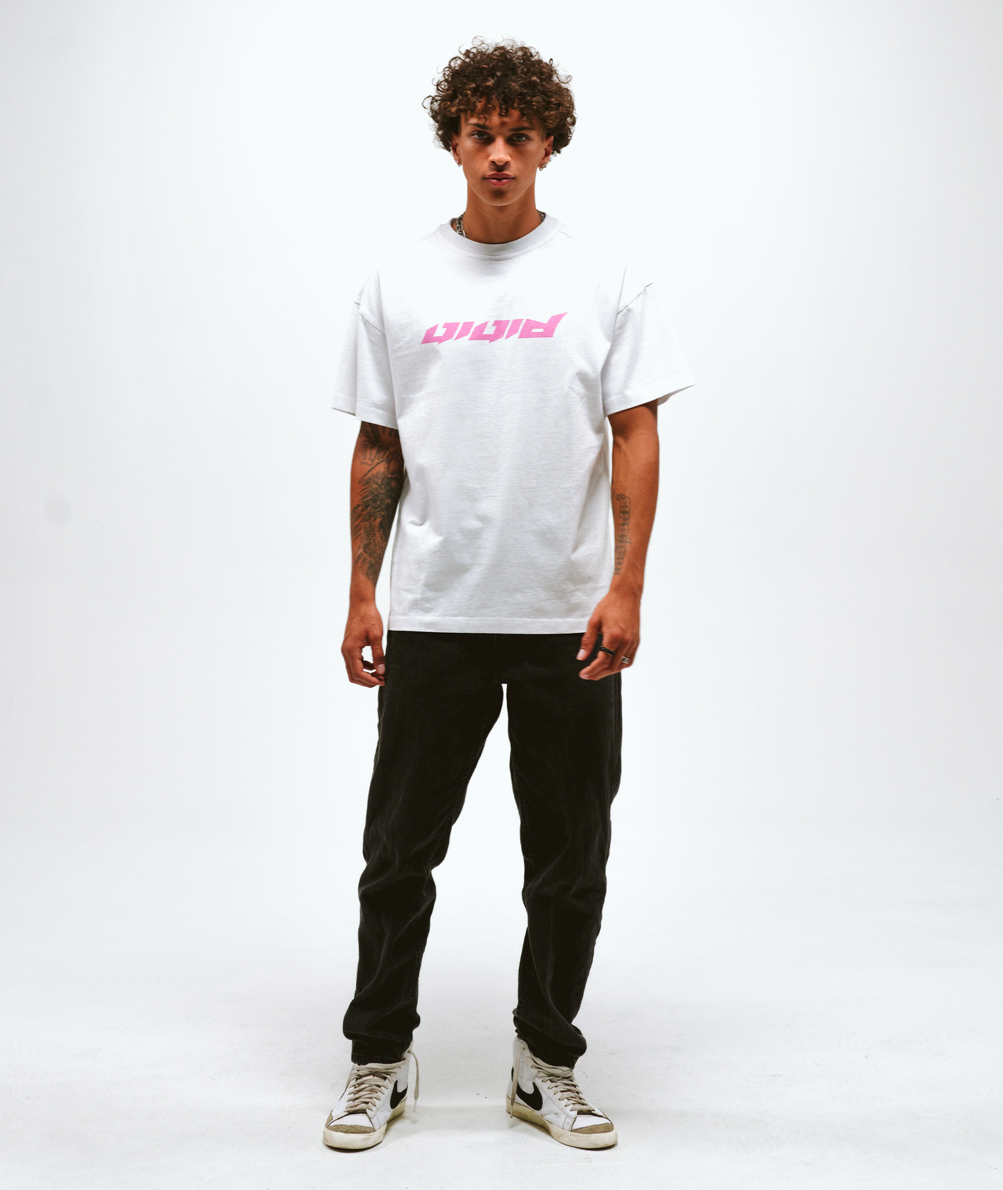White Racer T-Shirt
