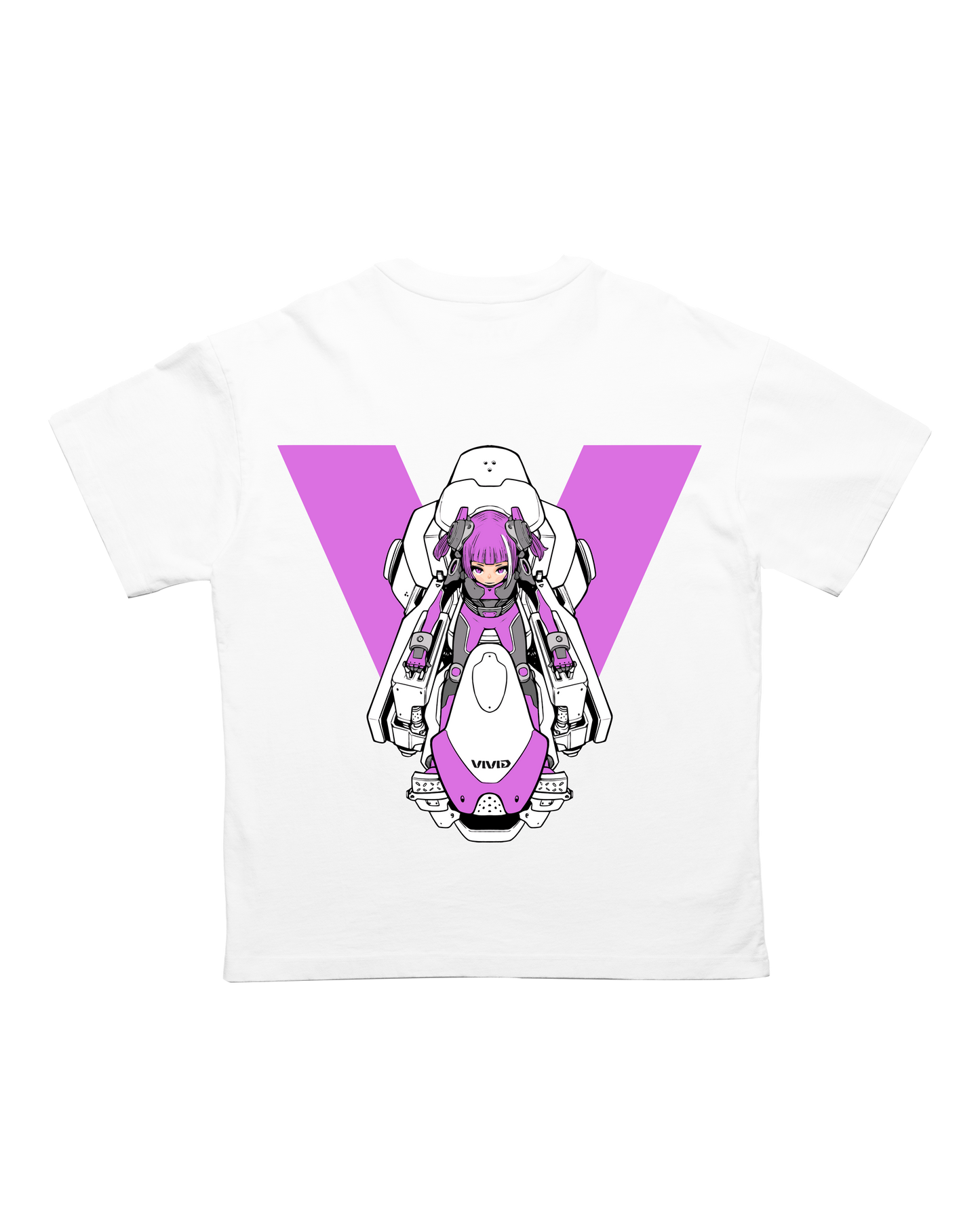 White Racer T-Shirt