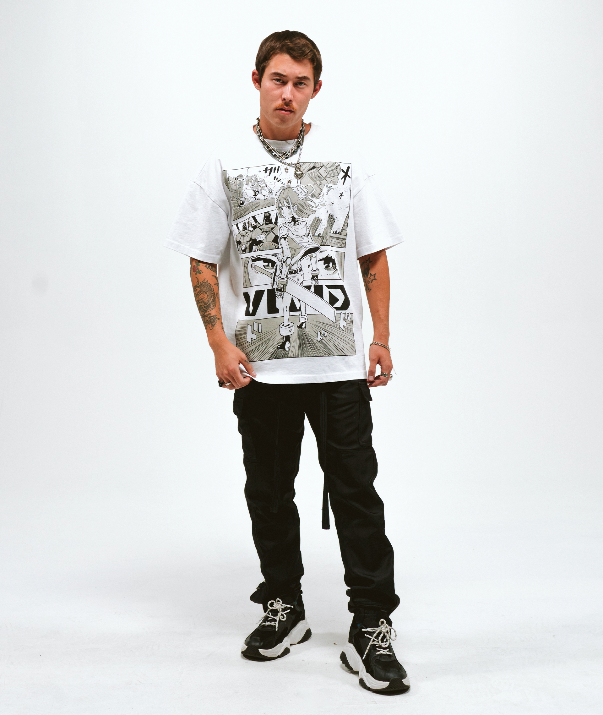 White Manga T-Shirt