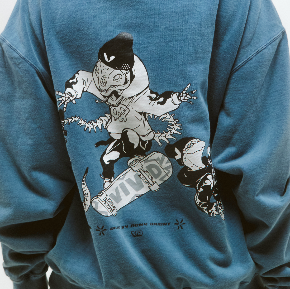 Blue Lizards Hoodie