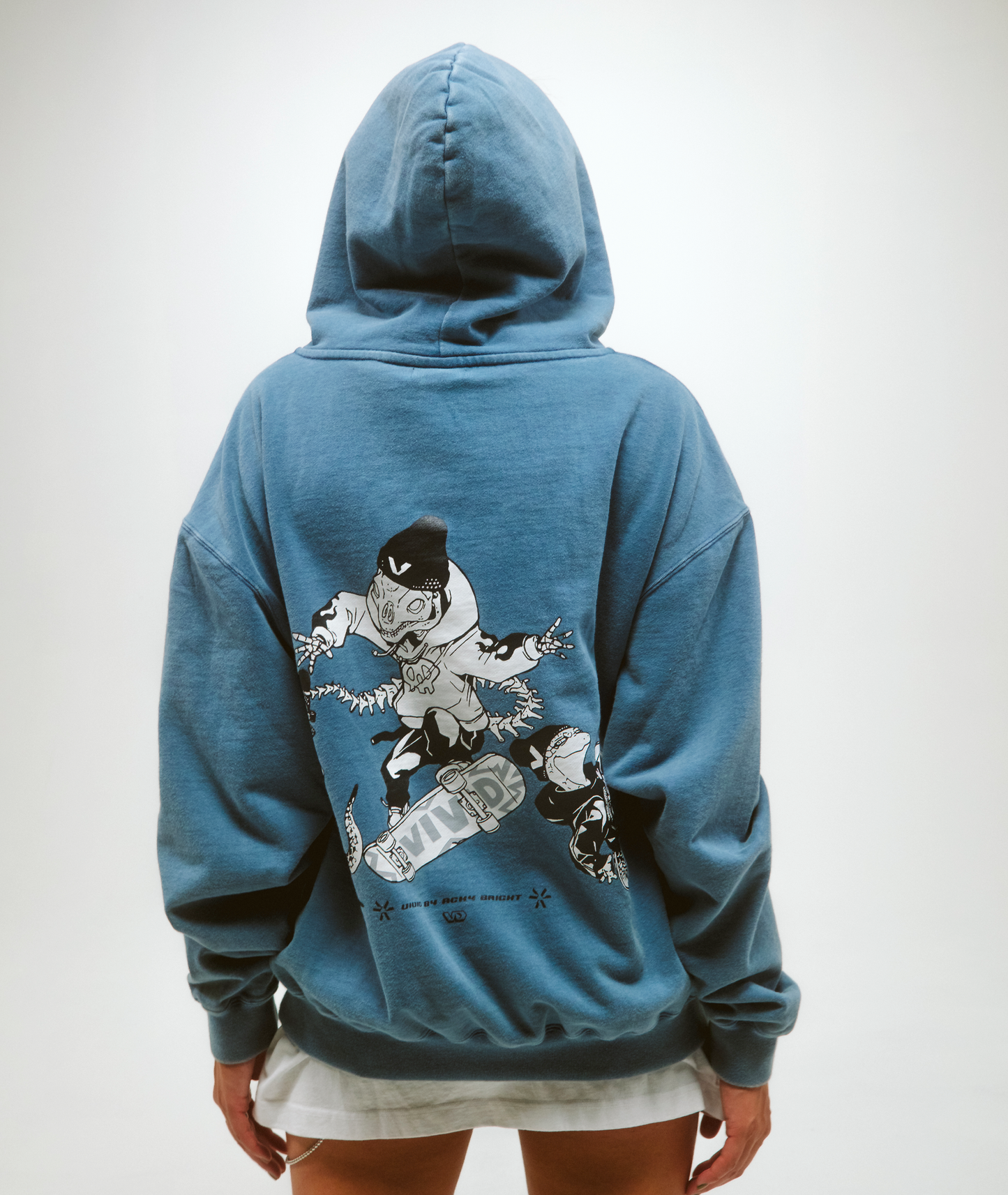 Blue Lizards Hoodie