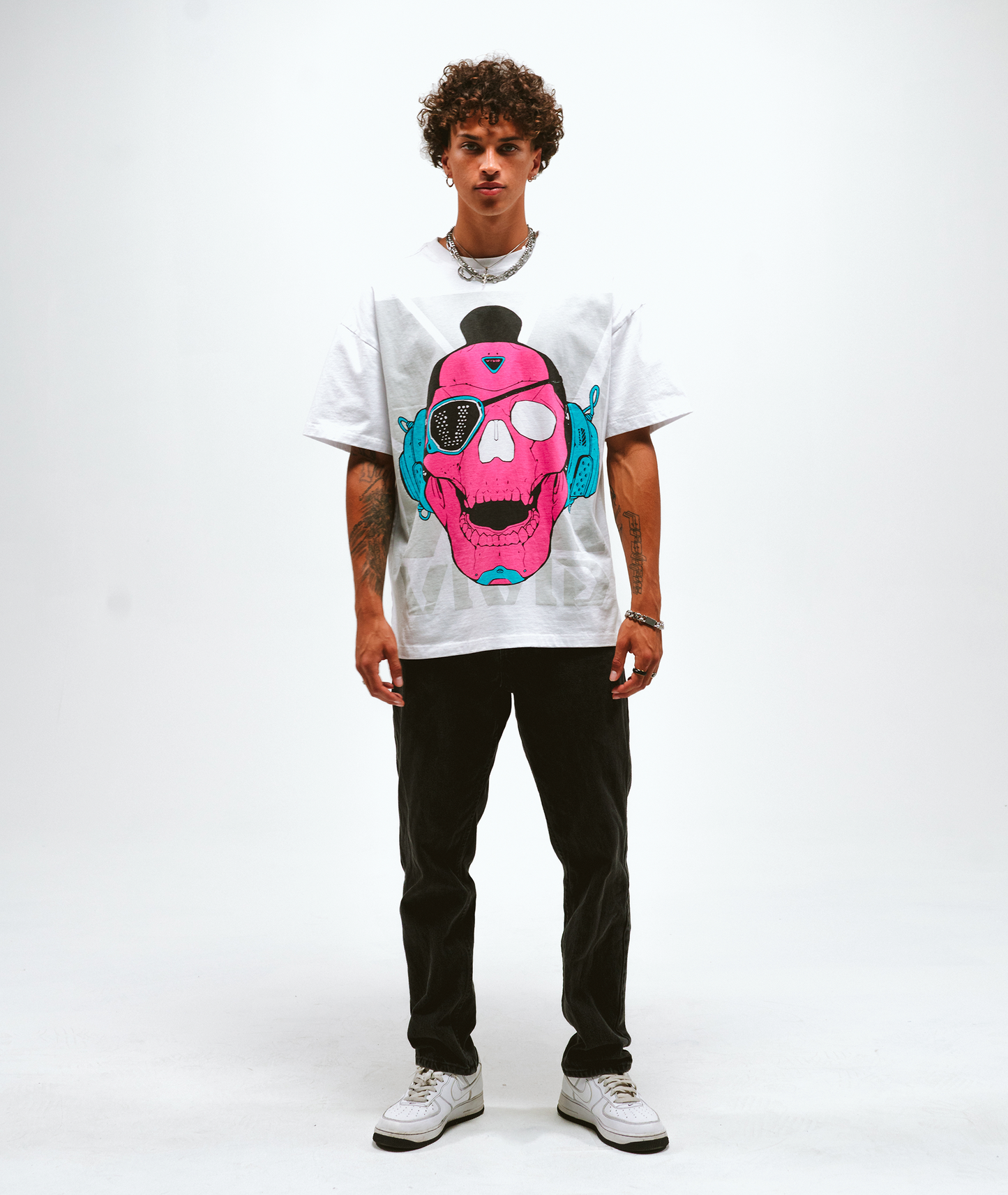 Pink Skull T-Shirt