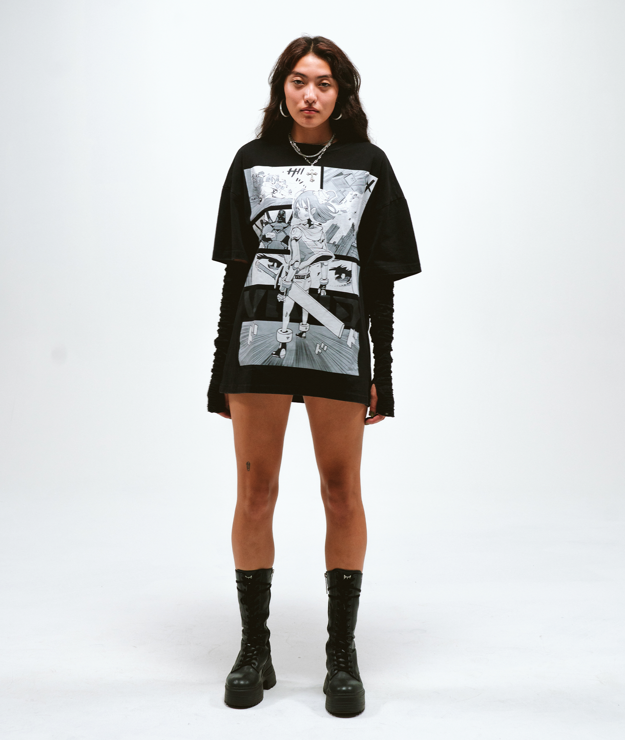 Black Manga T-Shirt